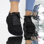 Frauen -Sneaker 3WL200 Schwarz Mei