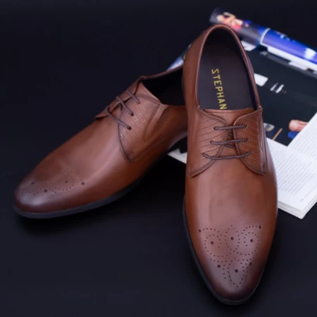 Herrenschuhe 792-036 Brown Stephano
