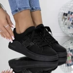 Frauen -Sneaker 3b31 schwarz Mei