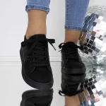 Frauen -Sneaker 3b31 schwarz Mei