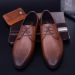 Herrenschuhe 792-036 Brown Stephano