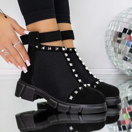 Frauen Sommer 3H8 Stiefel schwarz | Mei