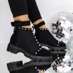 Frauen Sommer 3H8 Stiefel schwarz | Mei