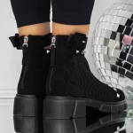 Frauen Sommer 3H8 Stiefel schwarz | Mei