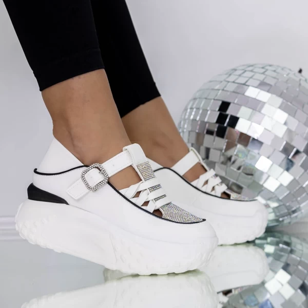 Sportschuhe auf der 3WL79 -weißen Plattform Mei