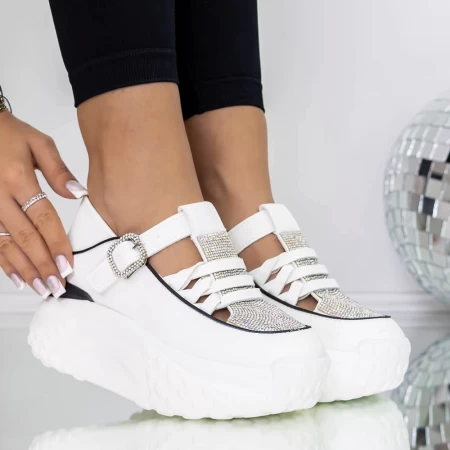 Sportschuhe auf der 3WL79 -weißen Plattform Mei