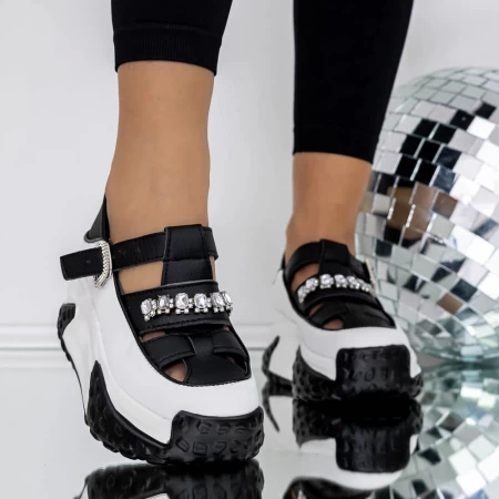 Sportschuhe auf der 3WL80 -Plattform schwarz | Mei