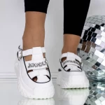 Sportschuhe auf der 3WL80 -weißen Plattform Mei