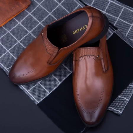 Herrenschuhe 792-037 Brown Stephano