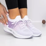 Frauen -Sneaker 3yan6 lila Mei
