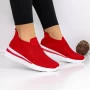 Frauen -Sneaker 3yan2 rot Mei