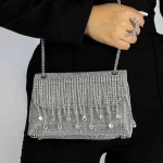 Umhängetasche 714 Silber Mei