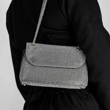 M00975 Umhängetasche Schwarz | Mei