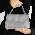 Silber M00975 Umhängetasche Mei