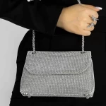 Silber M00975 Umhängetasche Mei