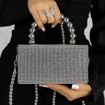 Handtasche 716 Schwarz Mei
