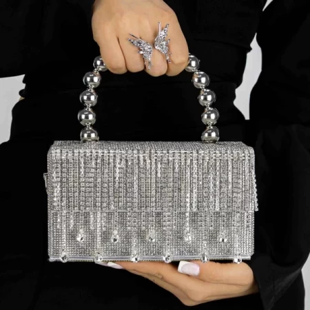 Silbere Handtasche 716 Mei