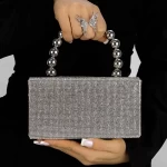 Silbere Handtasche 716 Mei