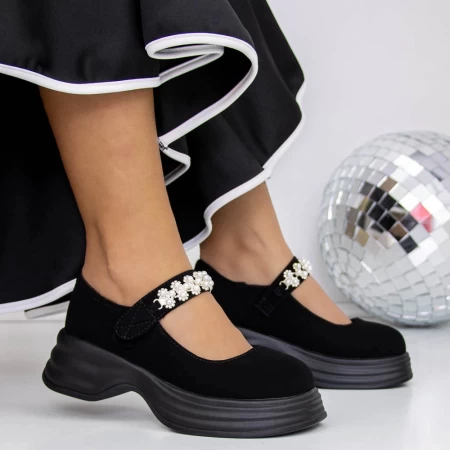 Frauenschuhe jeden Tag 3WL193 Schwarz | Mei