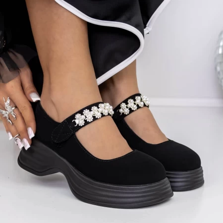 Frauenschuhe jeden Tag 3WL193 Schwarz | Mei