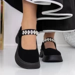 Frauenschuhe jeden Tag 3WL193 Schwarz | Mei