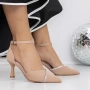 Szpilki 3xkk101 dunkler Beige Mei