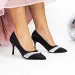 Szpilki 3xkk67 Black | Mei