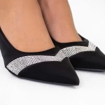 Szpilki 3xkk67 Black | Mei
