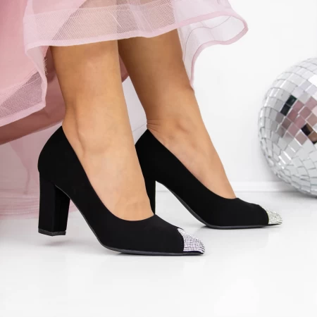 Schuhe auf einer dicken Sohle 3xkk69 Black | Mei
