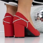 Schuhe auf einer dicken Sohle 3xkk72 Red | Mei