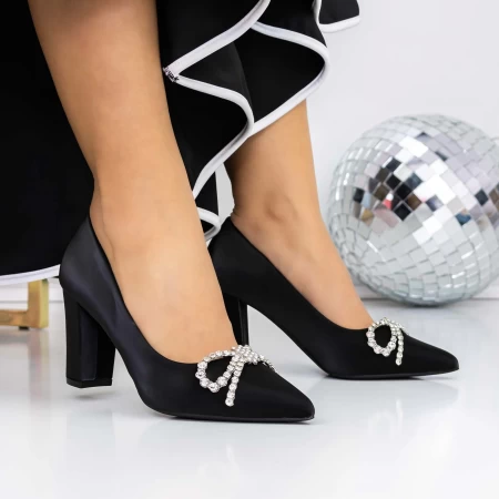 Schuhe auf einer dicken Sohle 3xkk71 Black | Mei