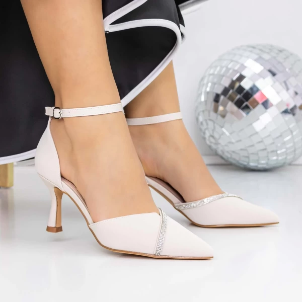 High Heels 3xkk101 Beige | Mei