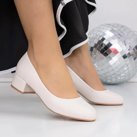 Schuhe auf einer dicken Sohle 3le32 Light Beige Mei