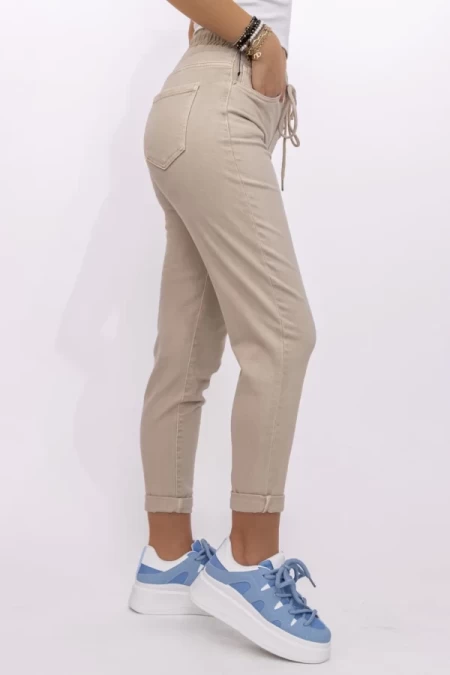 Frauenhose KS158-13 Beige Gesicht