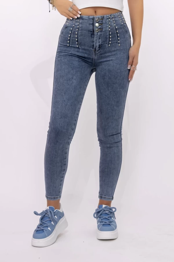 Frauen A200 Blue Jeans Gesicht