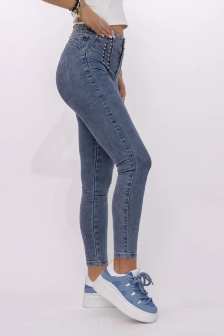 Frauen A200 Blue Jeans Gesicht