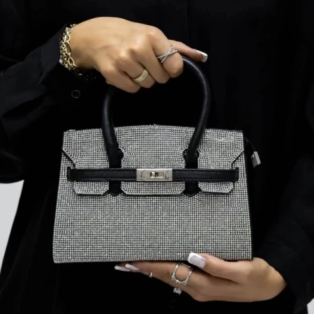T6003 Handtasche schwarz Mei