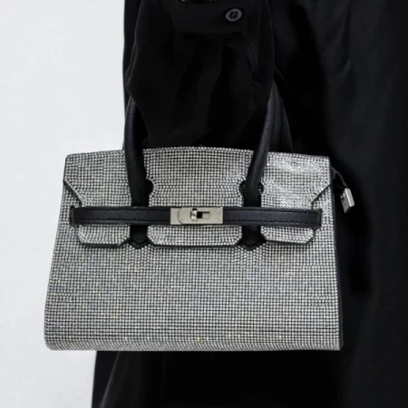 T6003 Handtasche schwarz Mei