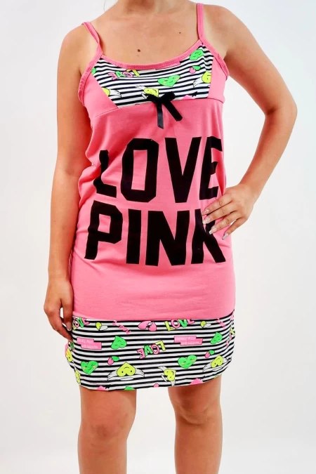 Frauenkleid 8420 Pink Ulus