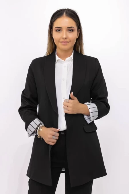Frauenjacke 0115-25 Schwarz | ADROM