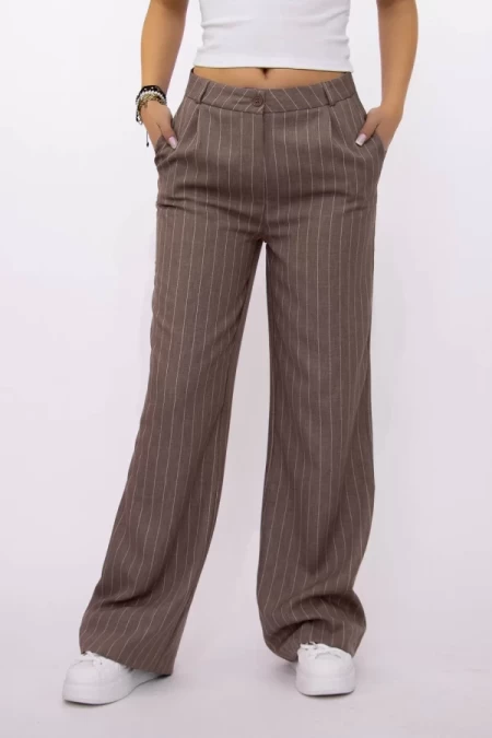 Frauenhose 6239-24 dunkler Beige ADROM