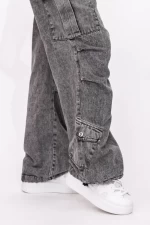 Frauen Jeans TR354 Grau Kikiriki