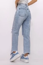 Frauen Jeans H2696 Blau Kikiriki