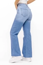 Frauen Jeans K195 Blau Kikiriki