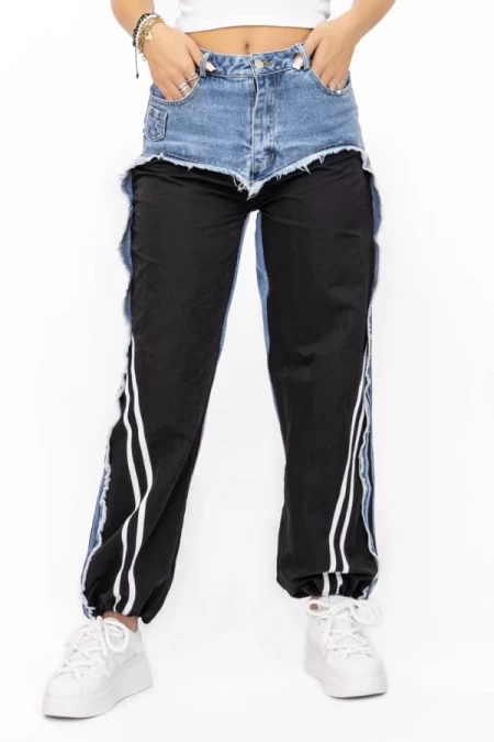 Frauenhose 1938 Schwarzblau Kikiriki
