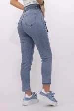 Frauen HW-79 Jeans Blau Kikiriki