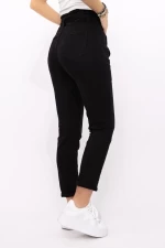 HW-79A-Frauen-Schwarze Jeans für Frauen Kikiriki