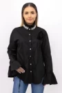 Frauen TR69015 Black T -Shirt Kikiriki