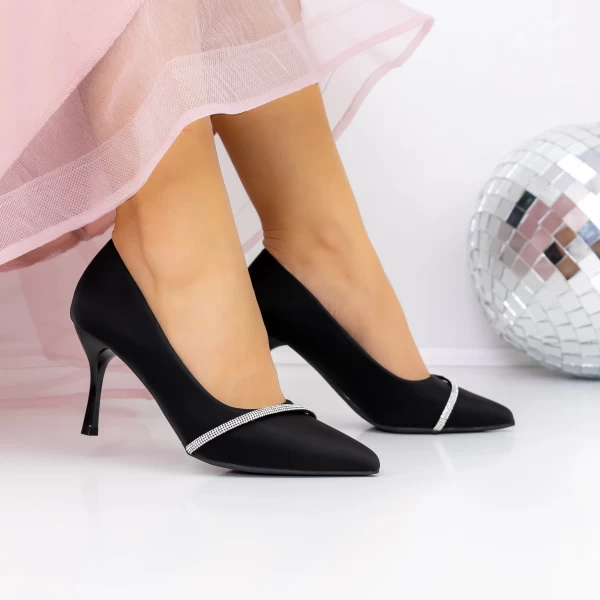 High Heels 3xkk65 Black | Mei