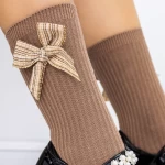 Frauen ZT385 Braune Socken Boston